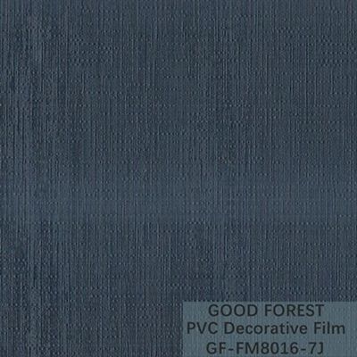 Filme decorativo do PVC para o tipo bom Flowability da grão de pano da mobília