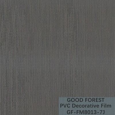 Filme decorativo do PVC para o tipo bom Flowability da grão de pano da mobília