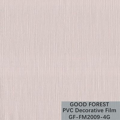 Filme decorativo do PVC para o tipo bom Flowability da grão de pano da mobília