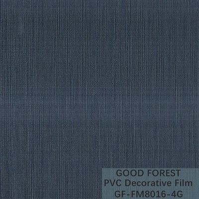 Filme decorativo do PVC para o tipo bom Flowability da grão de pano da mobília