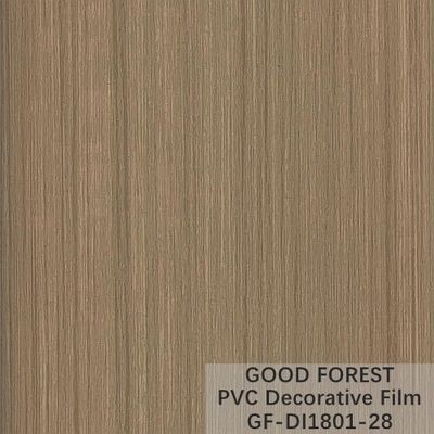 Da resistência decorativa do risco do filme do PVC do Flowability grão de madeira