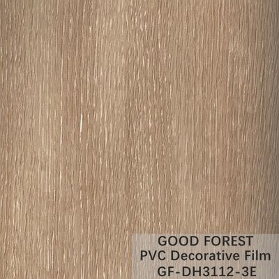 Da resistência decorativa do risco do filme do PVC do Flowability grão de madeira