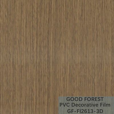 Da resistência decorativa do risco do filme do PVC do Flowability grão de madeira
