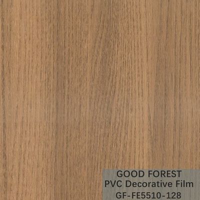 Da resistência decorativa do risco do filme do PVC do Flowability grão de madeira
