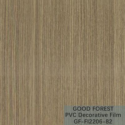 Da resistência decorativa do risco do filme do PVC do Flowability grão de madeira