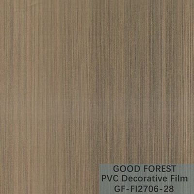 Da resistência decorativa do risco do filme do PVC do Flowability grão de madeira
