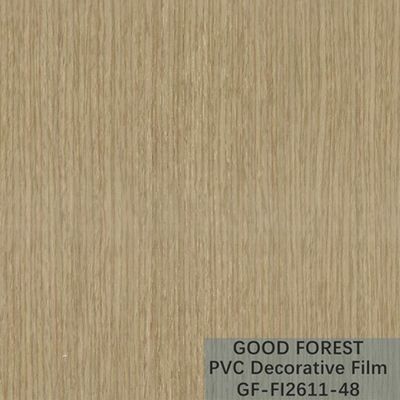 Da resistência decorativa do risco do filme do PVC do Flowability grão de madeira