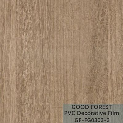 Da resistência decorativa do risco do filme do PVC do Flowability grão de madeira