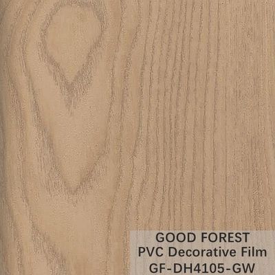 Da resistência decorativa do risco do filme do PVC do Flowability grão de madeira