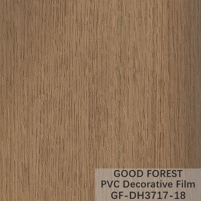 Da resistência decorativa do risco do filme do PVC do Flowability grão de madeira