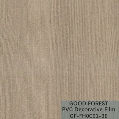 Filme decorativo do PVC do tráfego grão de madeira da espessura de 0,25 - de 0.60mm