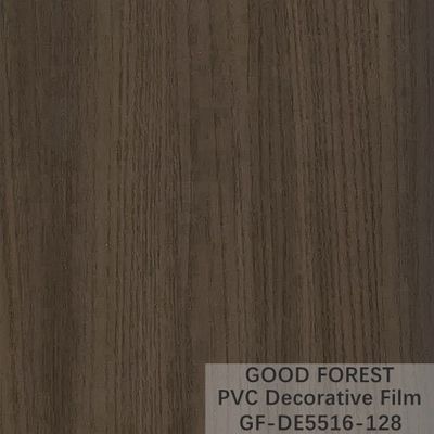 Filme decorativo do PVC da separação espessura Grey Color escuro de 0.25mm - de 0.60mm