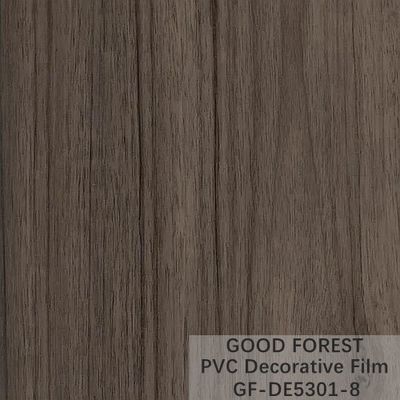 Filme decorativo do PVC da separação espessura Grey Color escuro de 0.25mm - de 0.60mm