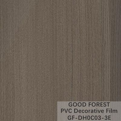 Filme decorativo do PVC da separação espessura Grey Color escuro de 0.25mm - de 0.60mm