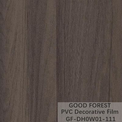 Filme decorativo do PVC da separação espessura Grey Color escuro de 0.25mm - de 0.60mm