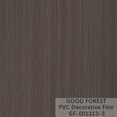 Filme decorativo do PVC da separação espessura Grey Color escuro de 0.25mm - de 0.60mm