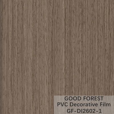 Filme decorativo do PVC da separação espessura Grey Color escuro de 0.25mm - de 0.60mm