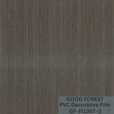 Filme decorativo do PVC da separação espessura Grey Color escuro de 0.25mm - de 0.60mm