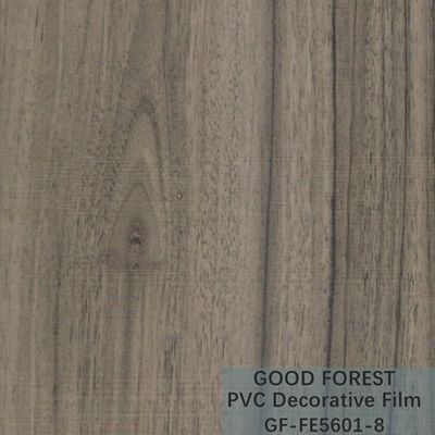 Filme decorativo do PVC da separação espessura Grey Color escuro de 0.25mm - de 0.60mm