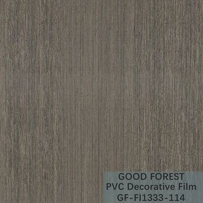 Filme decorativo do PVC da separação espessura Grey Color escuro de 0.25mm - de 0.60mm