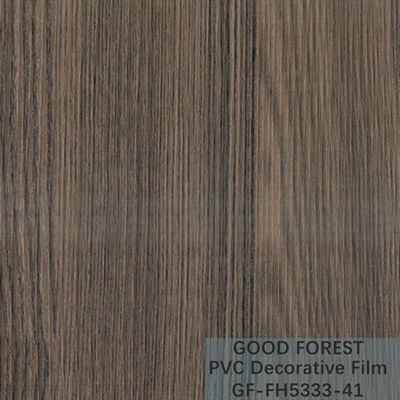 Filme decorativo do PVC da separação espessura Grey Color escuro de 0.25mm - de 0.60mm