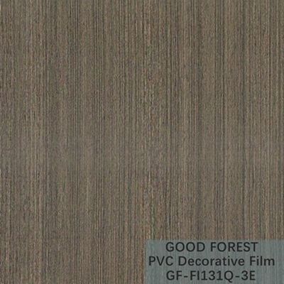 Filme decorativo do PVC da separação espessura Grey Color escuro de 0.25mm - de 0.60mm