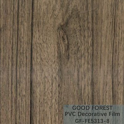 Filme decorativo do PVC da separação espessura Grey Color escuro de 0.25mm - de 0.60mm