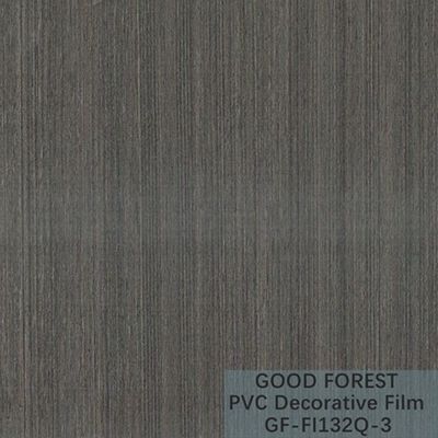 Filme decorativo do PVC da separação espessura Grey Color escuro de 0.25mm - de 0.60mm