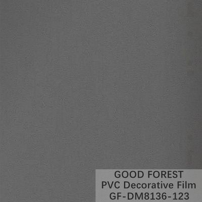 Da grão de couro decorativa do filme do PVC do quadro bom Flowability