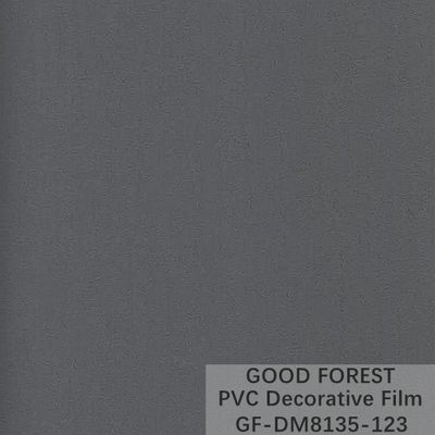 Da grão de couro decorativa do filme do PVC do quadro bom Flowability