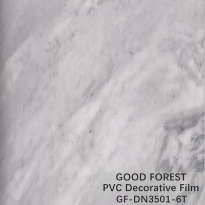 Os vestuários marmoreiam a grão do filme do PVC com espessura de 0,25 - de 0.60mm