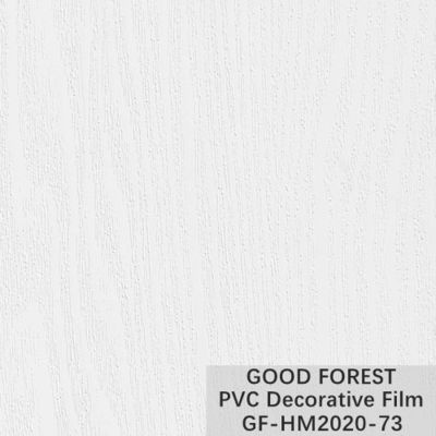 Empolar puro da cor do filme decorativo do PVC da grão da madeira de armário
