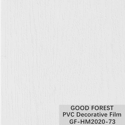 Empolar puro da cor do filme decorativo do PVC da grão da madeira de armário