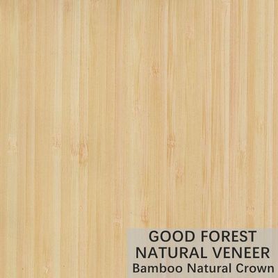 Folheado de madeira natural OEM Móveis de corte rotativo folheado de bambu natural