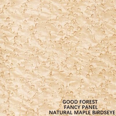 Fantasia natural Maple Bird Eye Plátano Hotel Decoração Serviço personalizado Dimensões alongadas