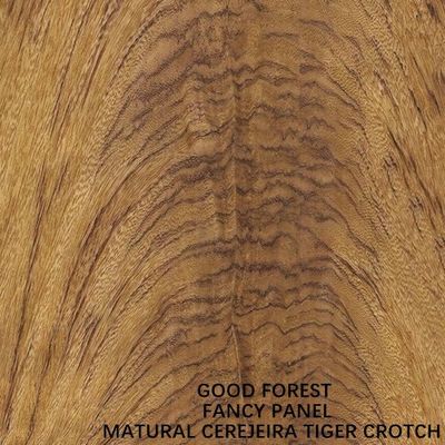 Especialmente Cerejeira Tiger Crotch Wood Veneer 2440x1220 2745mm para o hotel