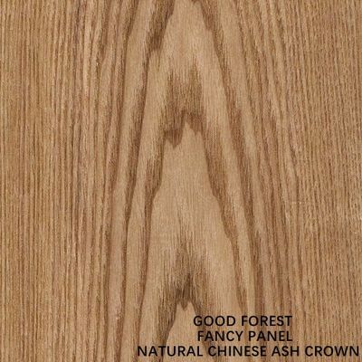 Os chineses Ash Crown Cut Natural Wood folheiam a categoria decorativa interna E1/E0 da placa