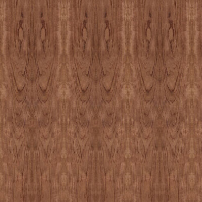 Folheado natural 2440x1220mm da madeira de Bubinga da coroa do MDF da fantasia da mobília