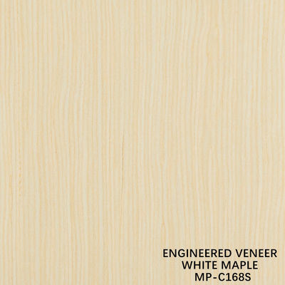 Fabricado em madeira recombinada Finê White Maple 168S Straight Grain para o interior do carro