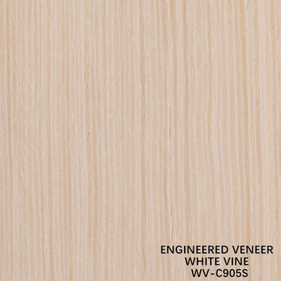 Folhas de madeira reconstituídas de engenharia decorativa Veneer White Vine 905S 0,5 mm