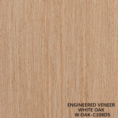 Folhas de Veneer de Madeira Recombinada Branco 108DS Prolongado 2500-3100mm Para Decoração