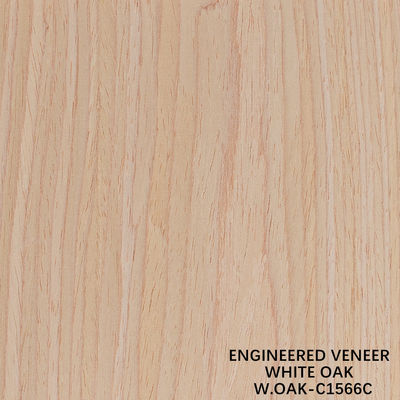 American Crown Grain Fancy Wood Veneer White Oak 1566C Personalizado 2200-3100mm Para Armário
