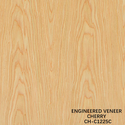 Ev Madeira Veneer Of Fancy Crown Grain American Cherry 2850mm comprimento para portas interiores China Manufacturer