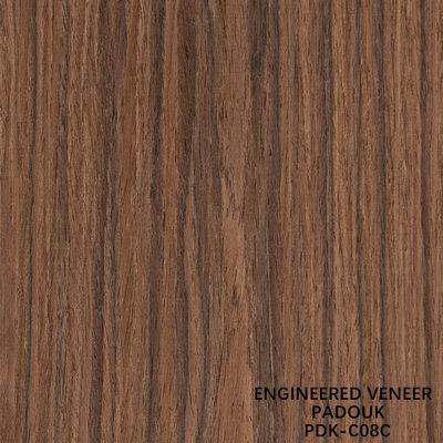 Fancy Engenharia Veneer de madeira de Quandong espessura 0,18-0,6 mm Para decoração de hotel pode ser personalizado PDK-08S/08C