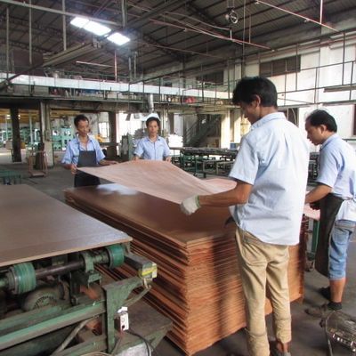 Textura de grelha Dupla cor Fabricação de revestimento de madeira 2850mm espessura personalizada