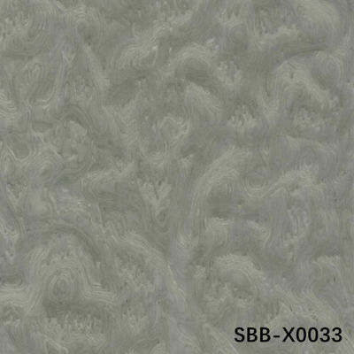 Fabricação de revestimento de madeira de borbulha de pássaro de prata SBB-X0033 espessura 0,15-0,6 mm para transporte marítimo e iate