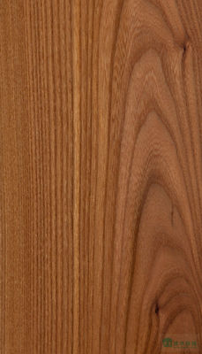 Madeira maciça folhas de olmo americano grau A para o quarto de corte coroa grão cor natural para porta rosto 3200mm para cima