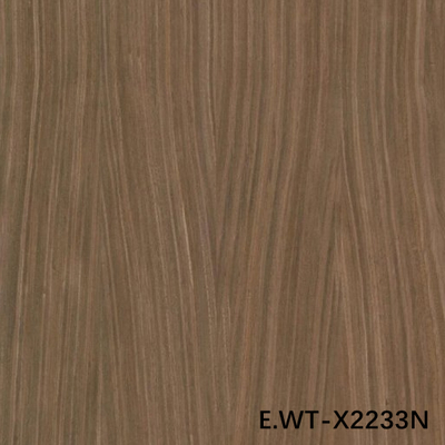 Folheado de madeira modificado personalizado de nogueira europeia com grão crown, espessura 0,15-0,55mm, para face de armário X0233N/X2233N/X8608N/X4088N/X7088N/X7288N