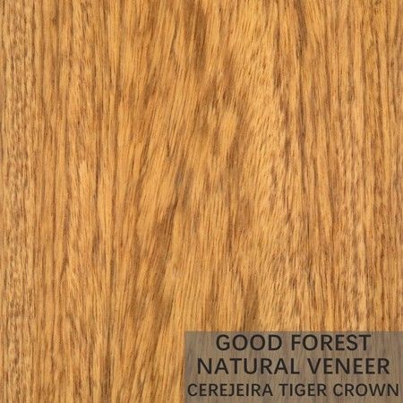 Grão de madeira natural do folheado de Cerejeira Wenge especialmente para a decoração do hotel
