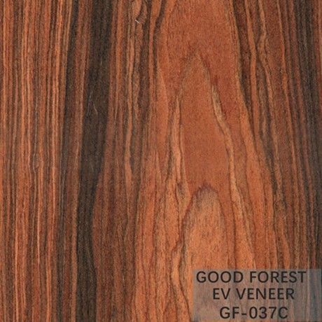 Folheado de madeira projetado Brasil Santos Rose Wood Veneer Natural Color